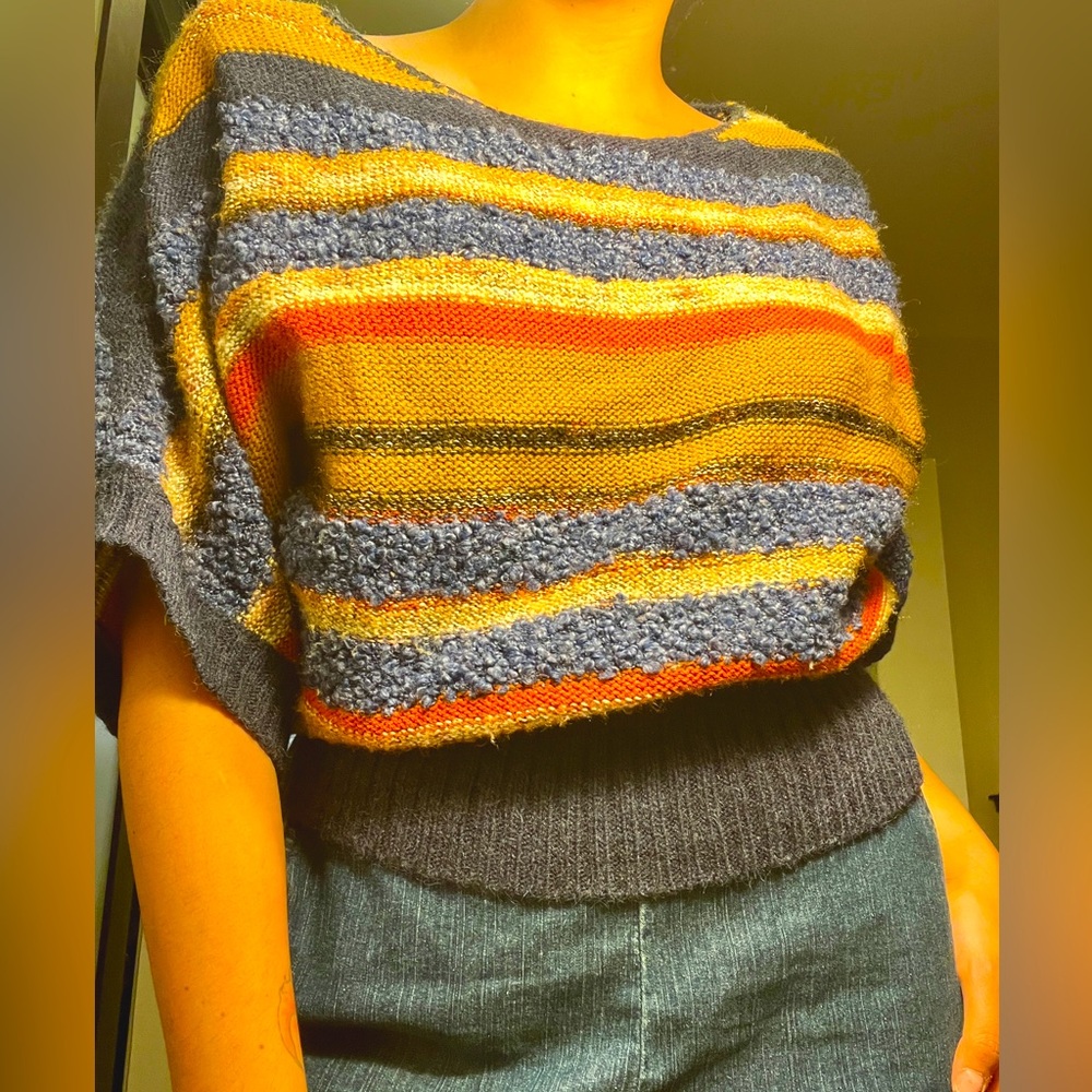 Ruby Rd. Multicolor Striped Sweater - image 1